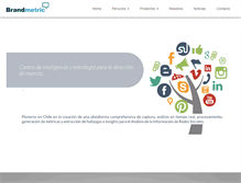 Tablet Screenshot of brandmetric.com